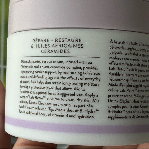 Drunk Elephant Lala Retro Whipped Cream - 50 ml USED - Picture 5 of 5